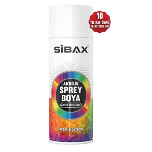 SİBAX SPREY BOYA 400ML 0302 KREM RAL1015 #1